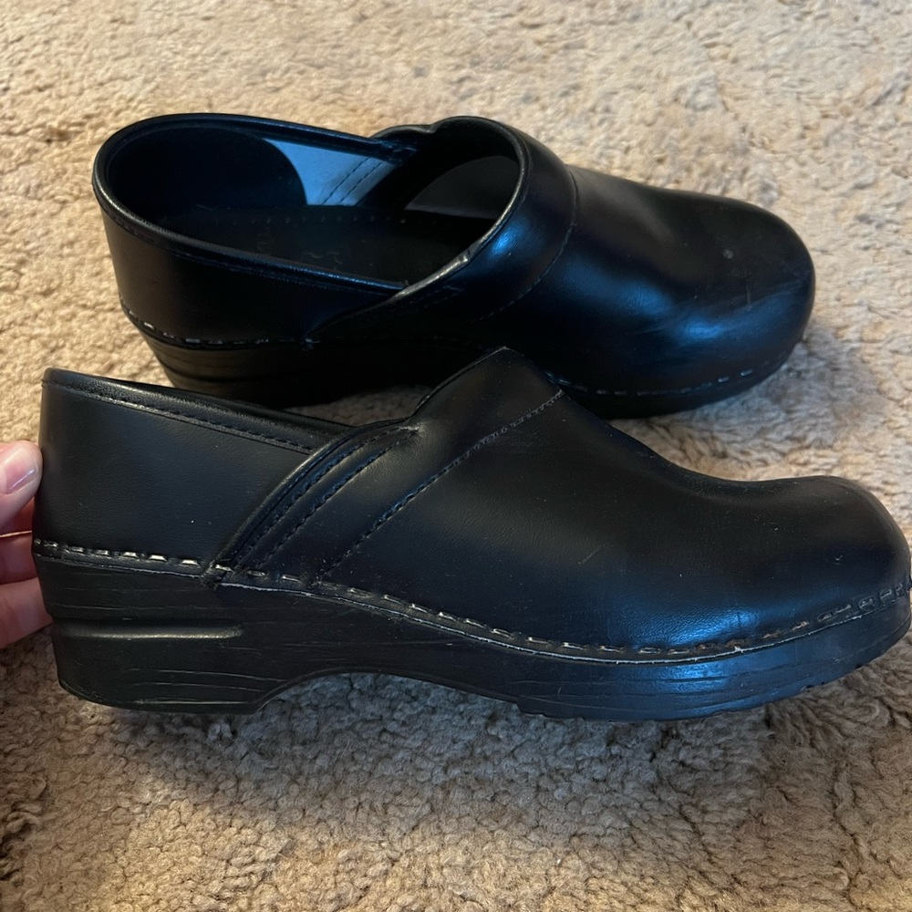 Dansko Black Clogs - image 1